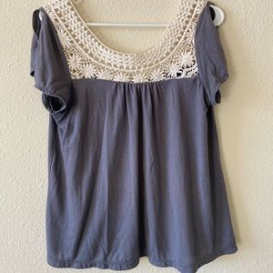 American Eagle Crotchet top